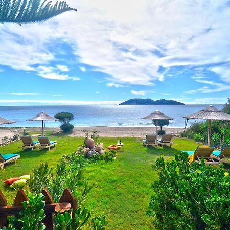 Beachfront Andriana Villa With Mini Pool And Spa Vasilikí Exterior foto